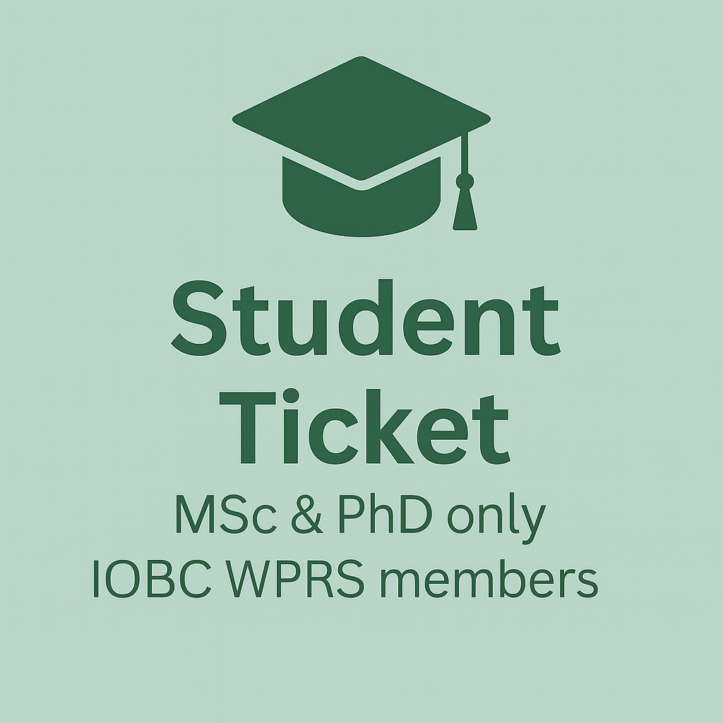 Early-bird Registration for Students (MSc and PhD Only) (IOBC-WPRS MEMBERS)