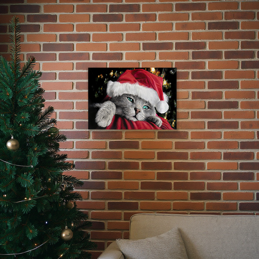 "Christmas Cat" Prints