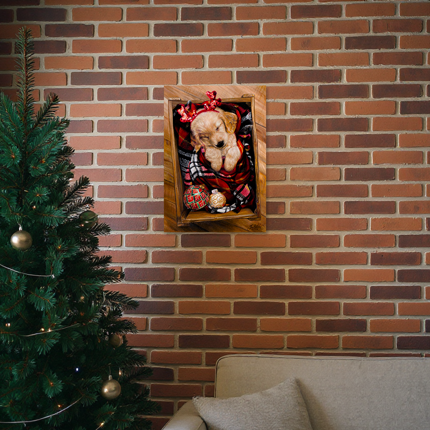 "Christmas Puppy" Prints