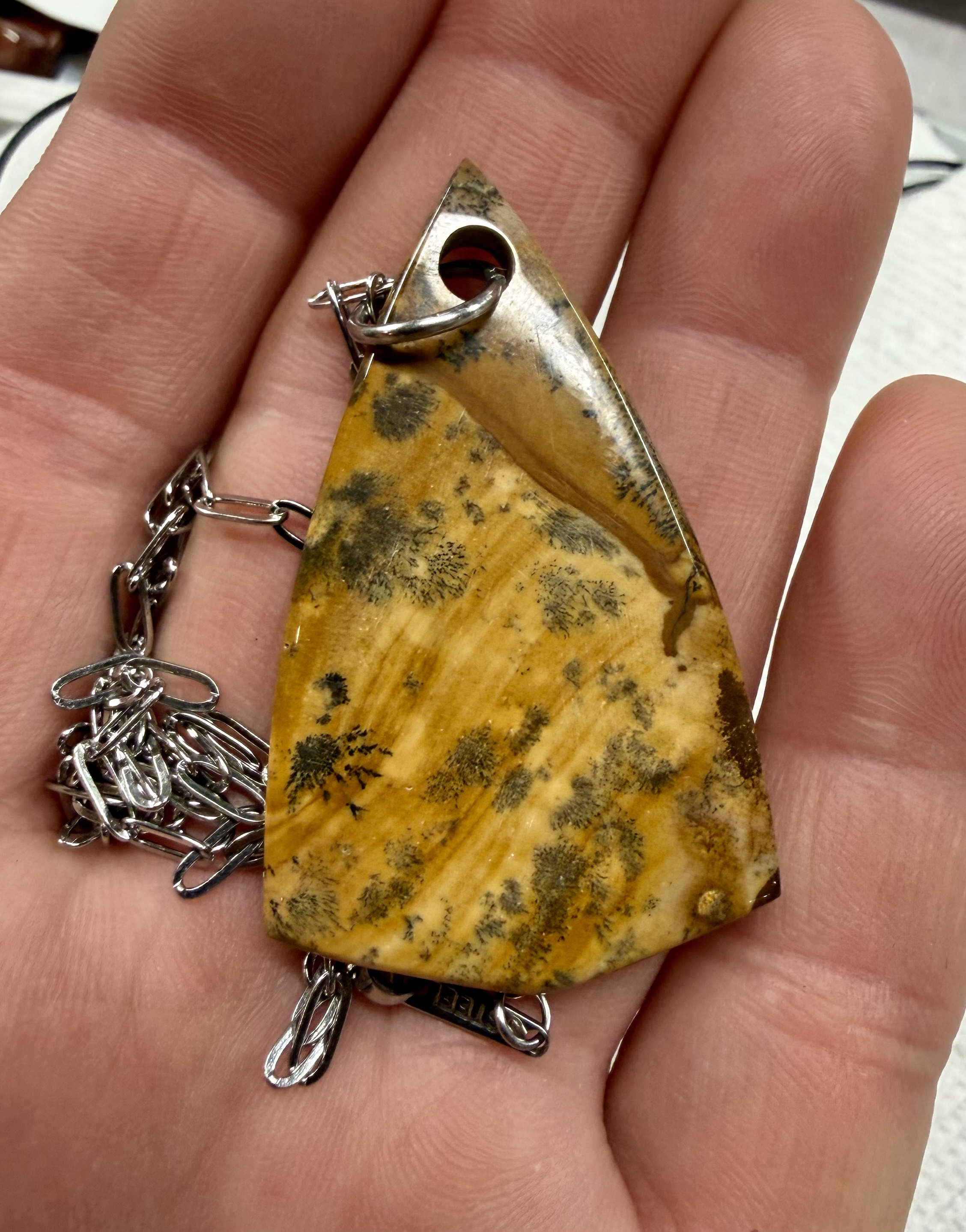 Dendritic Jasper Pendant