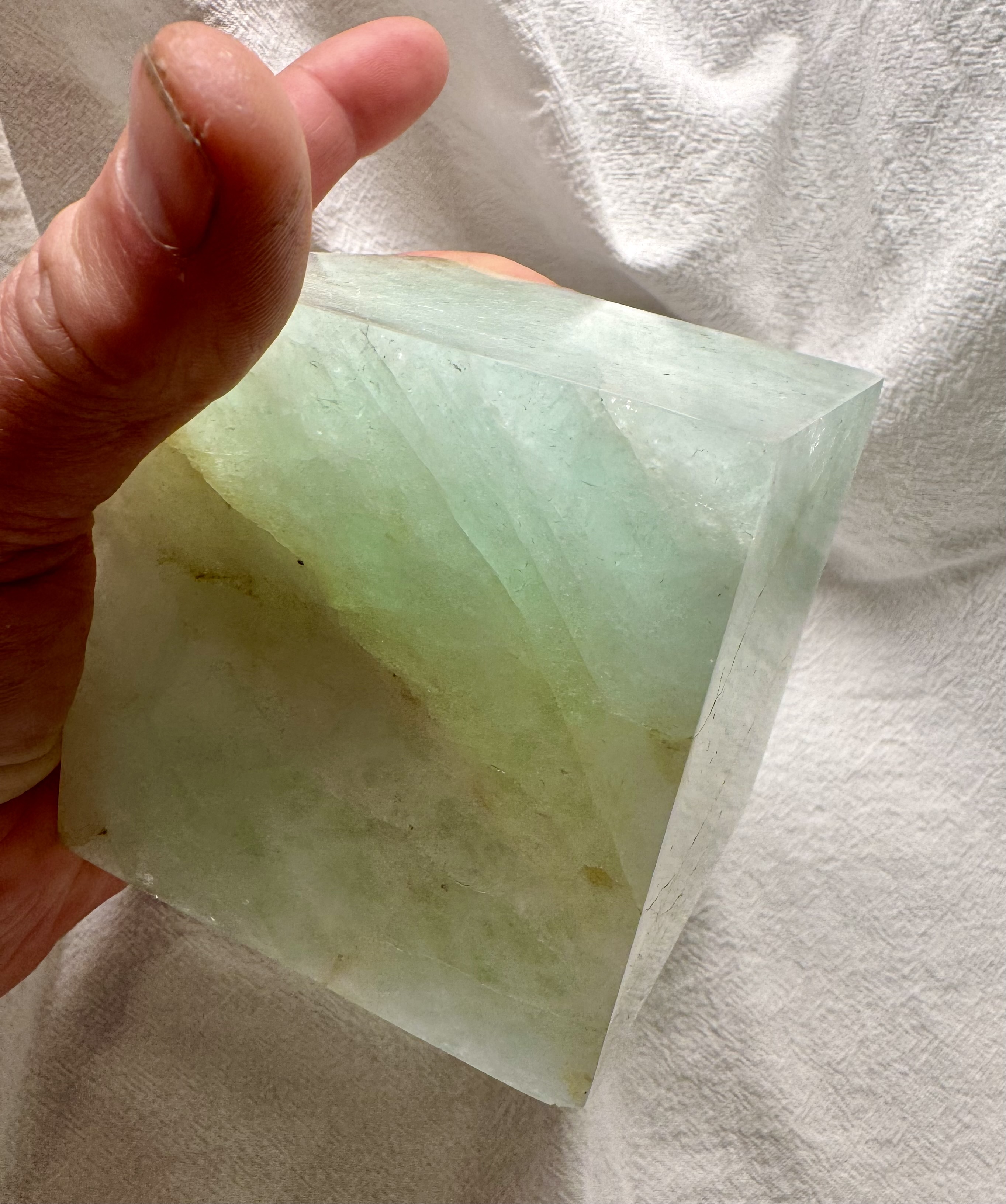 Quartz / possibly Aventurine