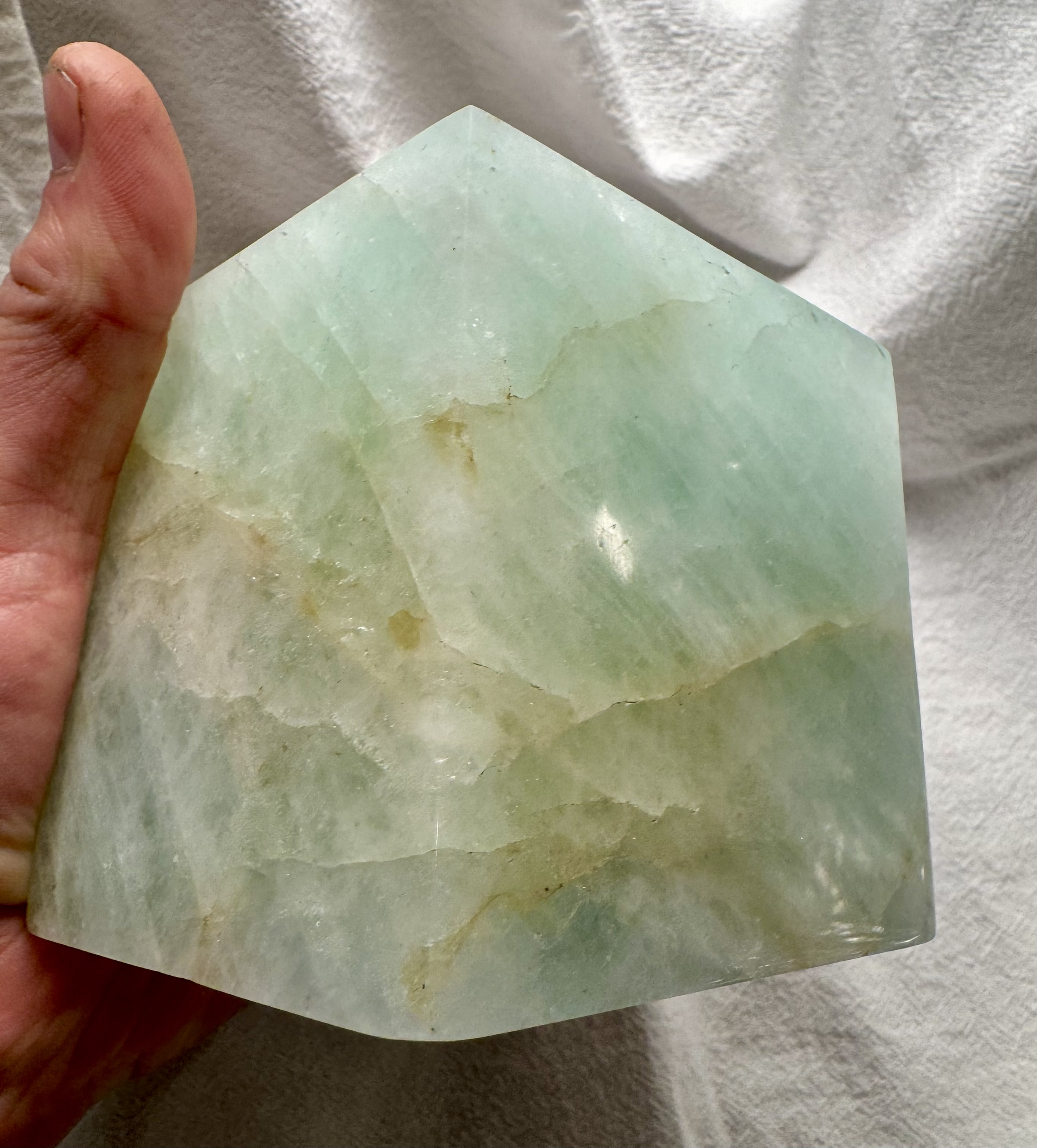 Quartz / possibly Aventurine