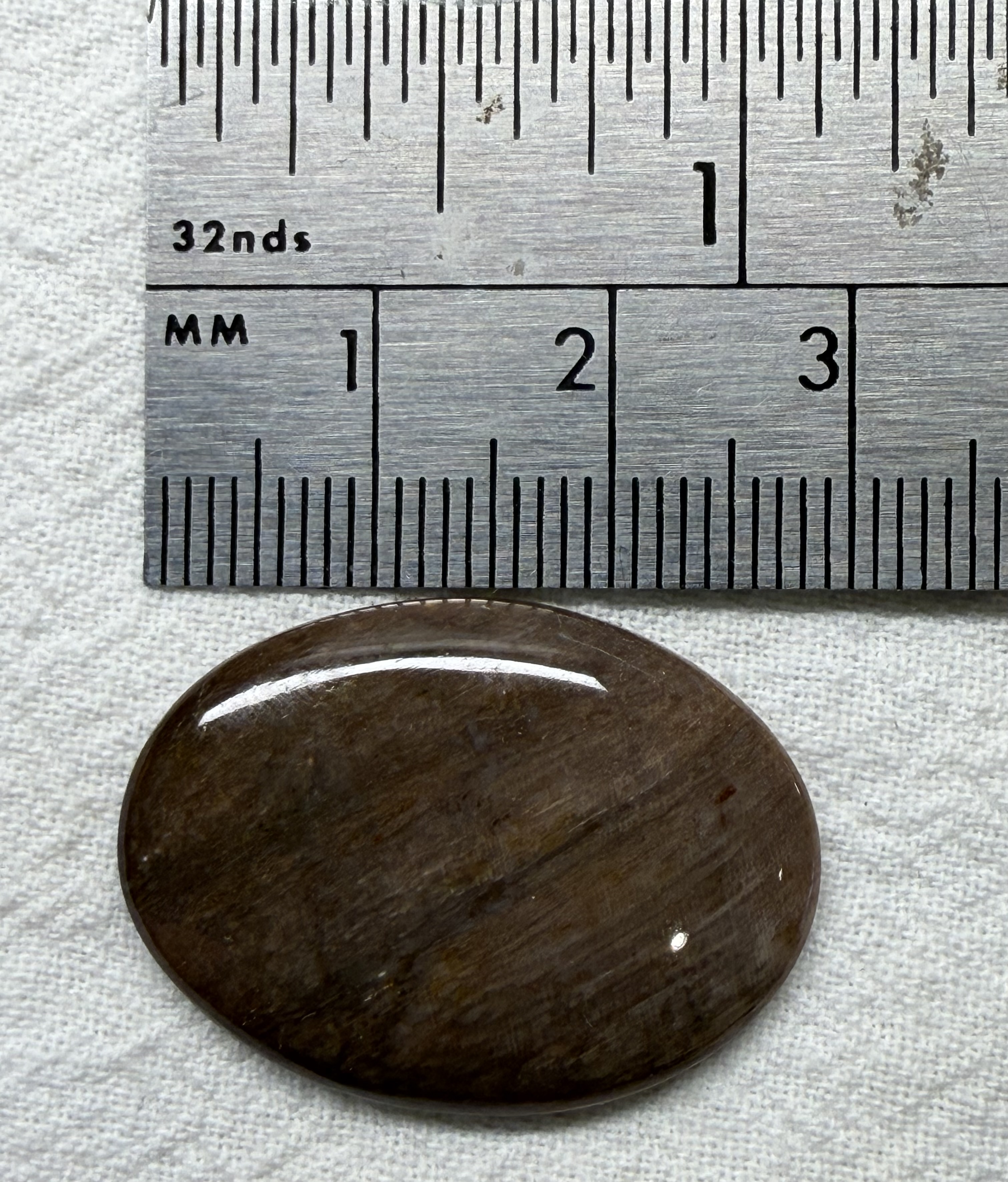 Polished Brown Jasper Cabochon