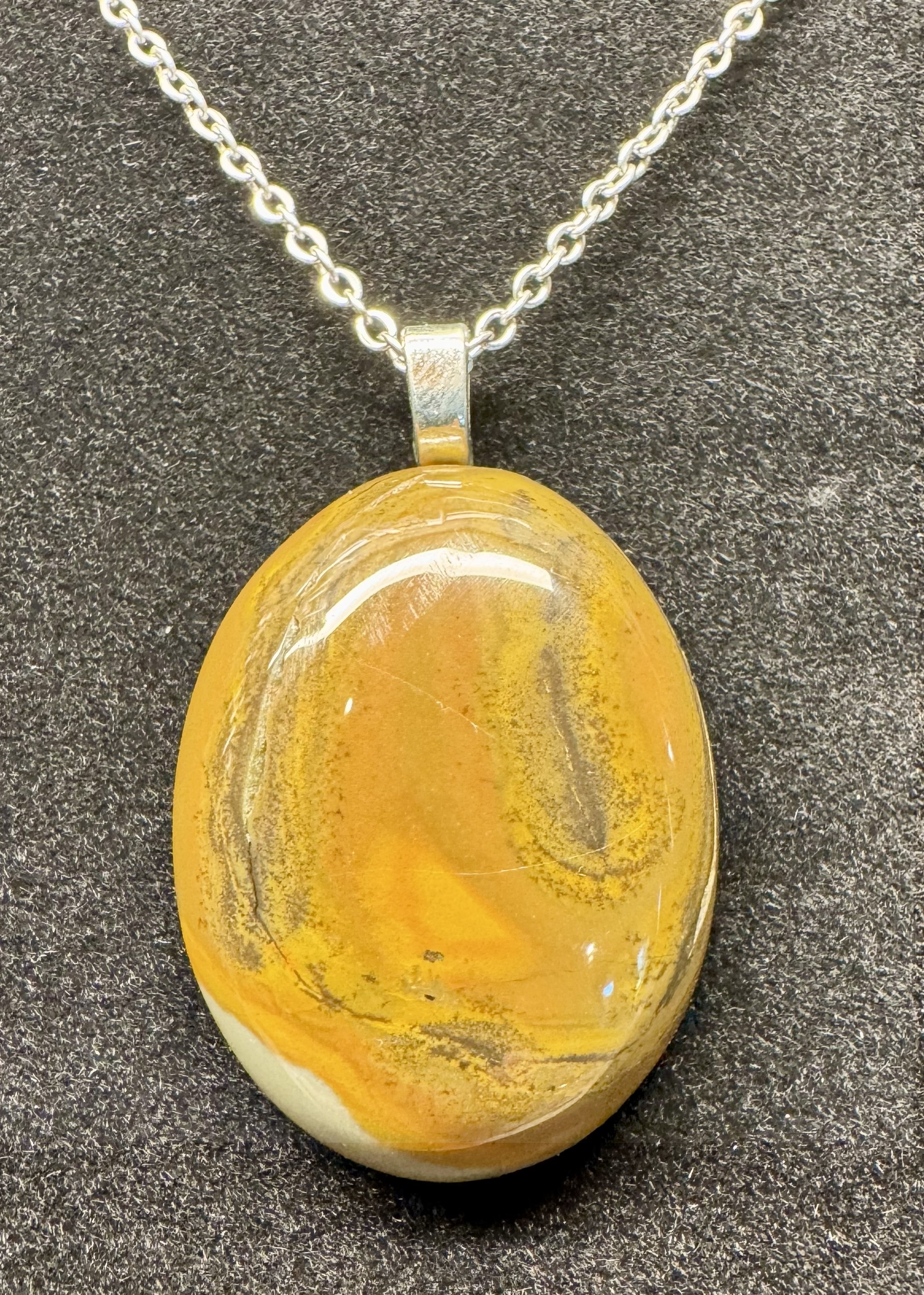 Picture Jasper Pendant ~1.5"x1"