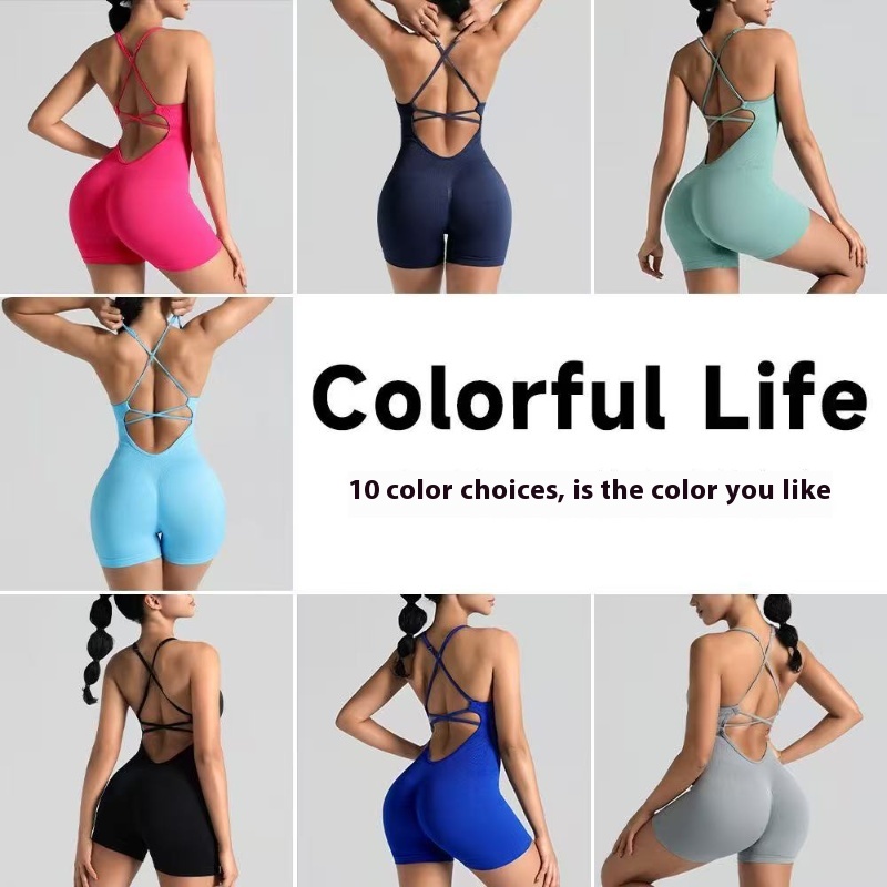 Seamless One-piece Yoga Wear