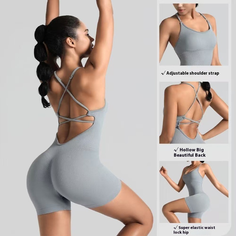 Seamless One-piece Yoga Wear