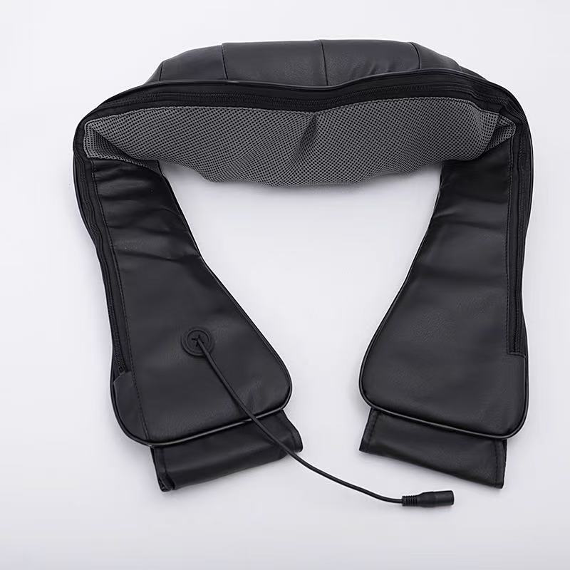 Neck back waist shoulder kneading massage shawl car household red light hot compress massager