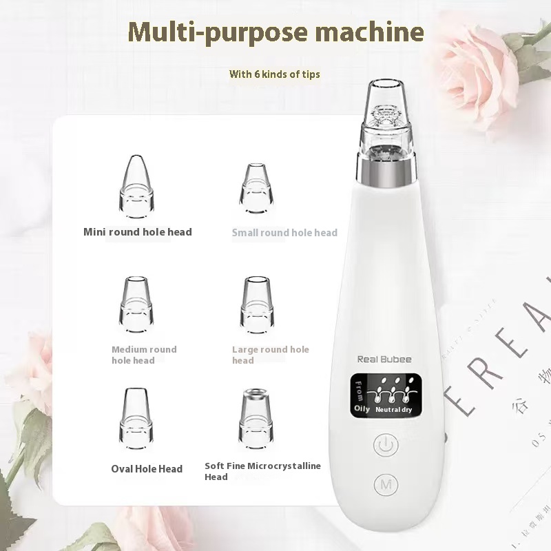 Portable electric blackhead instrument to remove acne blackheads beauty instrument home face pore deep cleaner
