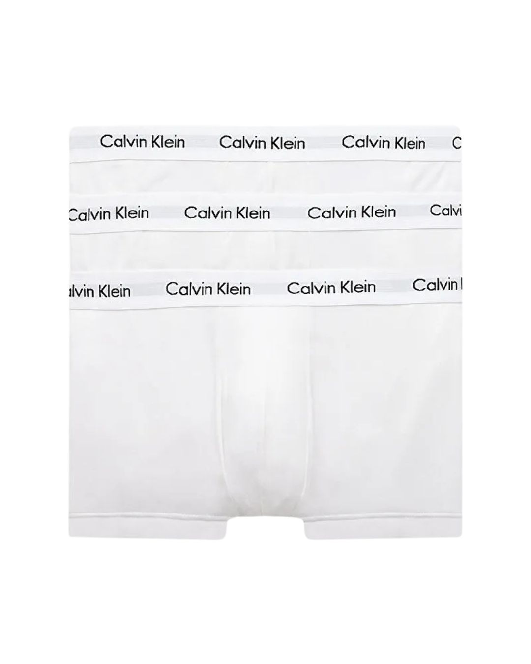 CALVIN KLEIN Men's 3-Pack Trunk Boxer Set – Cotton Stretch