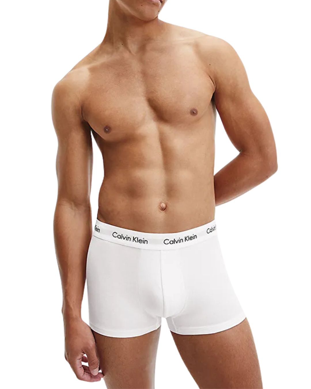 CALVIN KLEIN Men's 3-Pack Trunk Boxer Set – Cotton Stretch