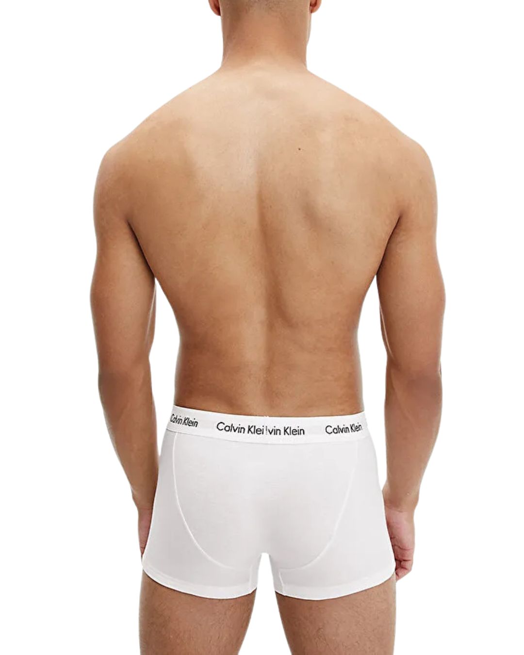 CALVIN KLEIN Men's 3-Pack Trunk Boxer Set – Cotton Stretch