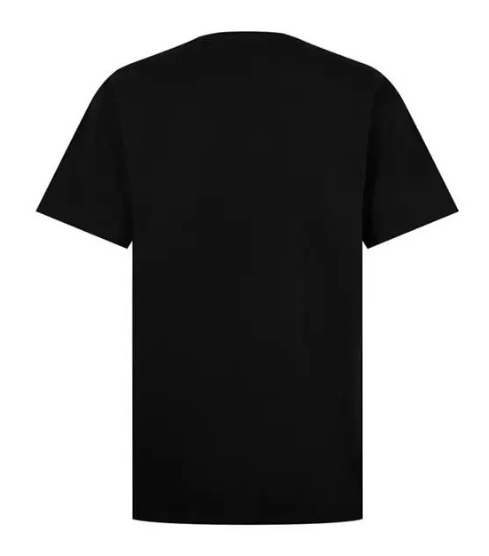 Mens Black Gucci Monogram Textured Logo Print Cotton Jersey T-Shirt 