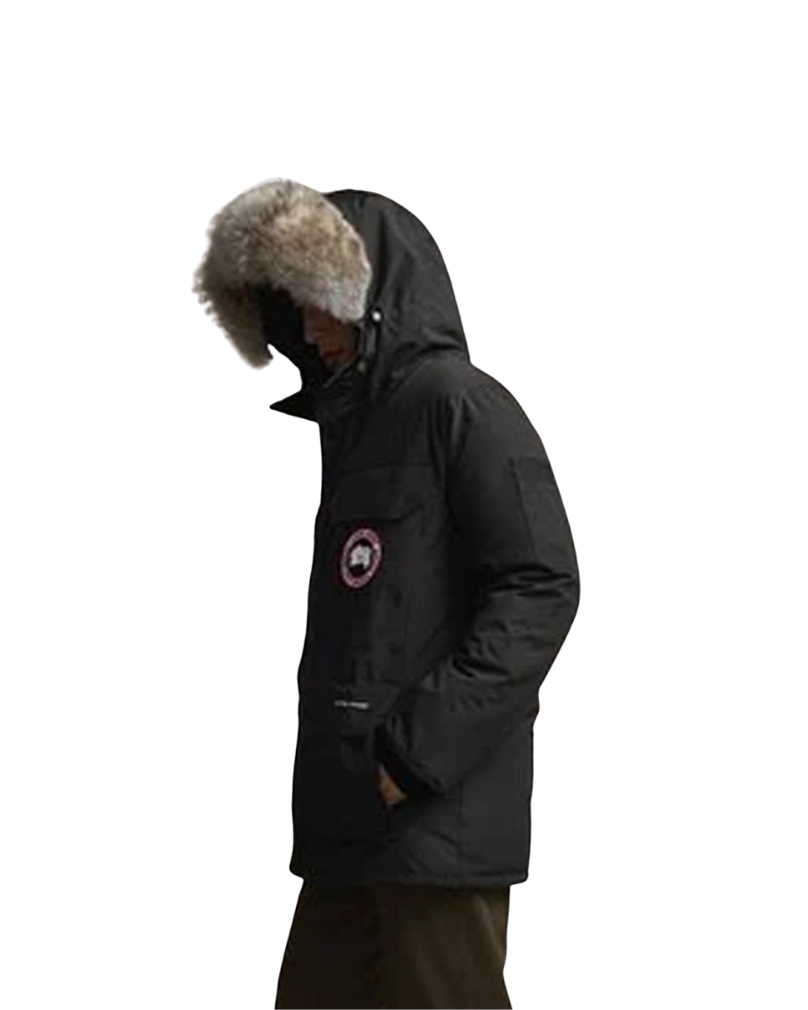 Canada Goose Classic Label Logo Patch  Expedition Parka Navy Blue