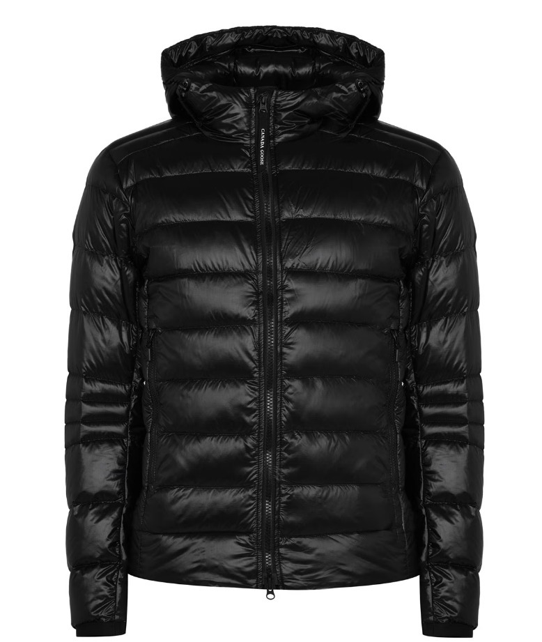 Canada Goose Crofton Hoodie Classic Label Jacket Black