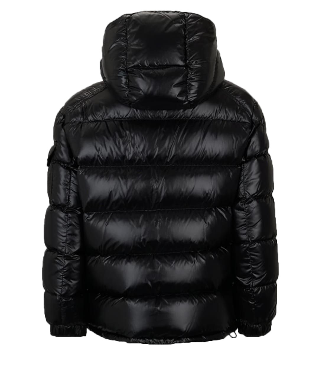 Men's Black Moncler Maya Hooded Short Padded Jacket