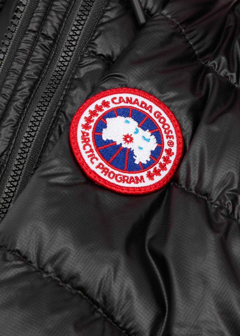 Canada Goose Black Hybridge Lite Hooded Shell Jacket