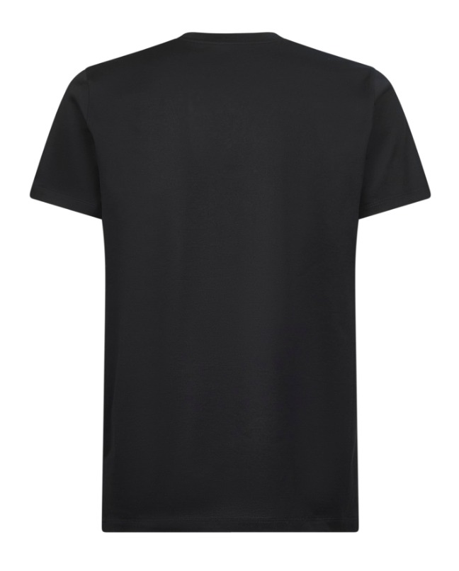 Mens Black Moncler Grenoble Day-namic Logo Patch Cotton Short Sleeve Tshirt