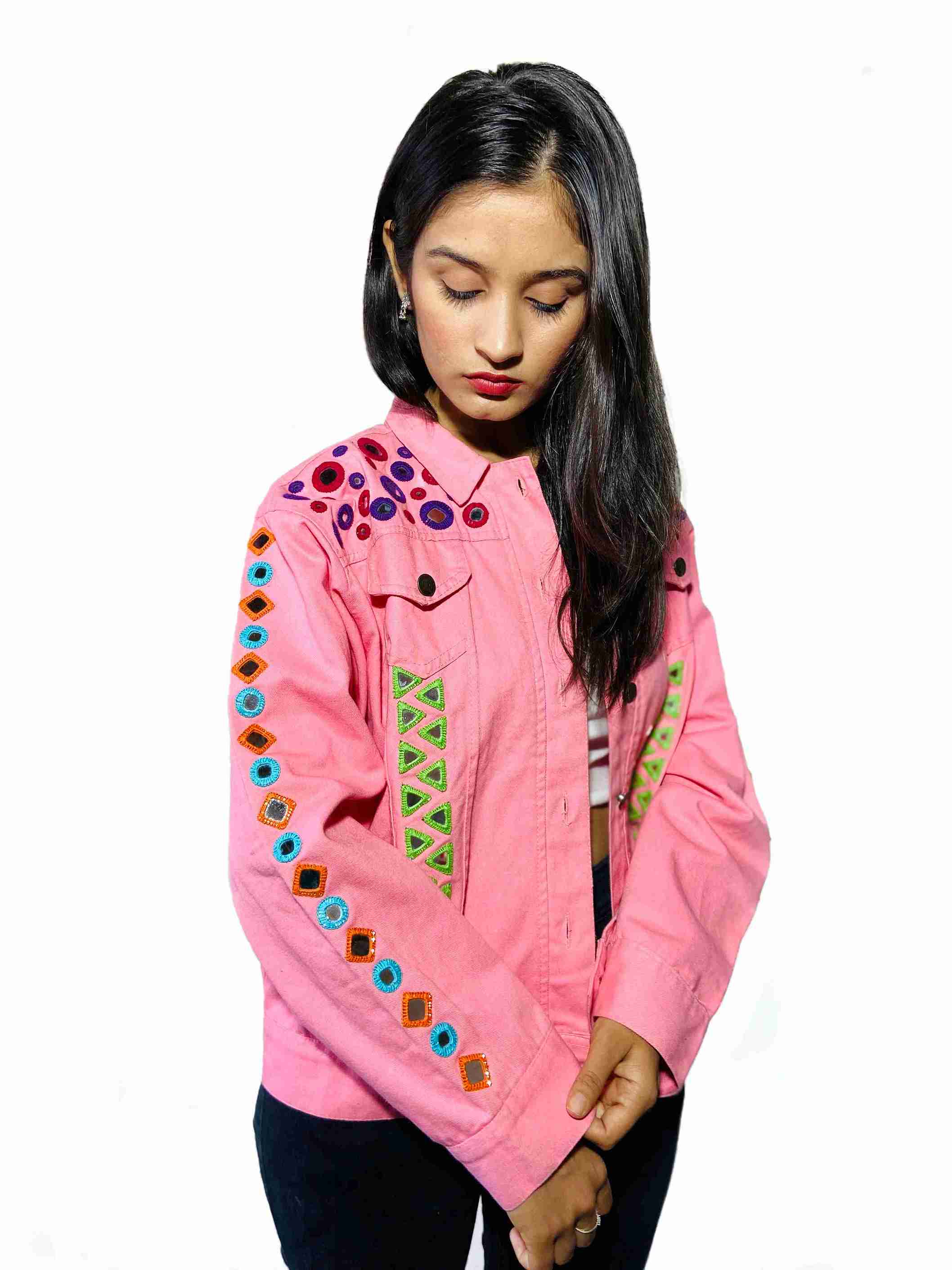 Rangrez Rebellion Mirror Mosaic Jacket