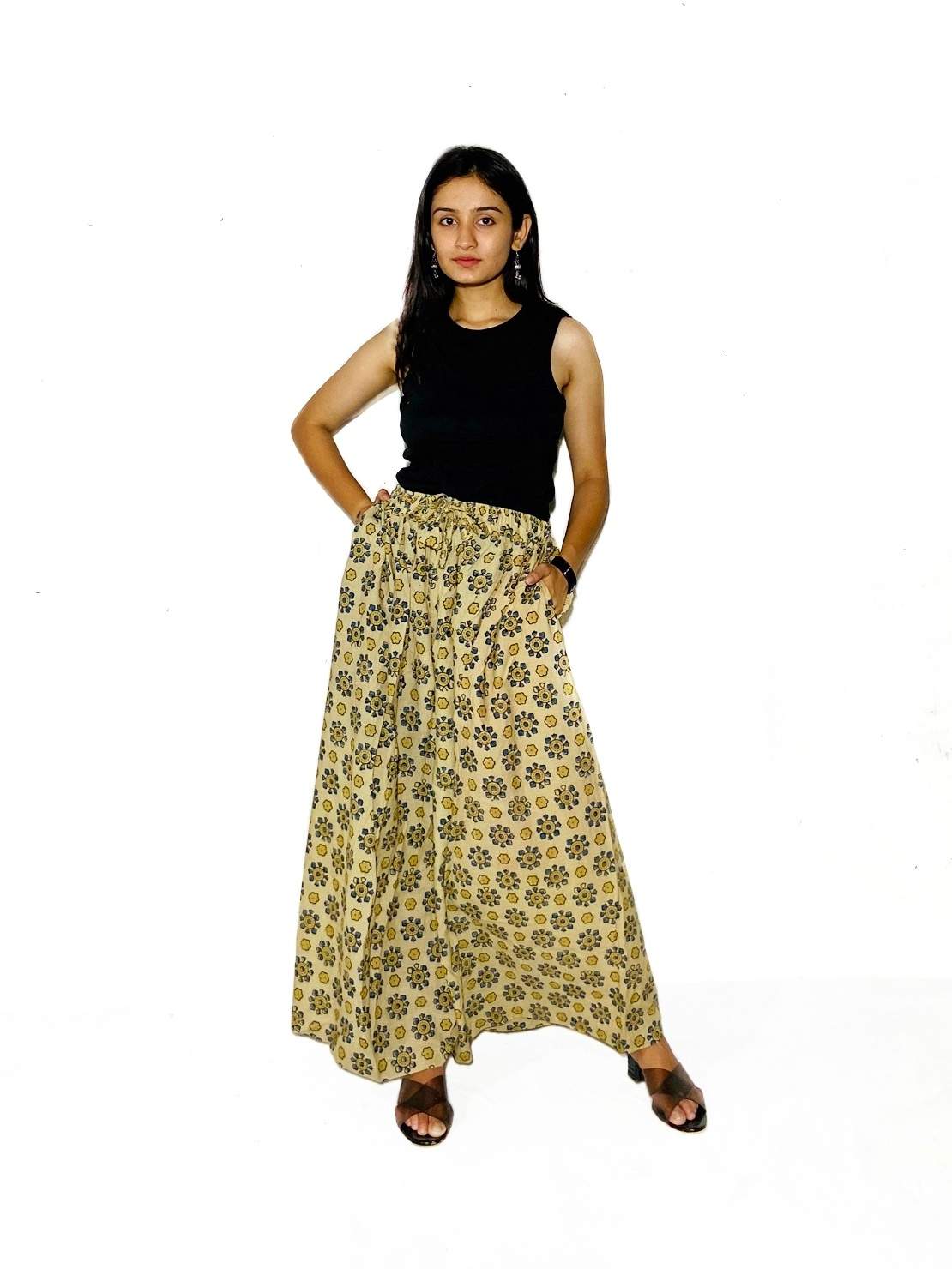 Bageecha Bloom Wide-Leg Palazzo