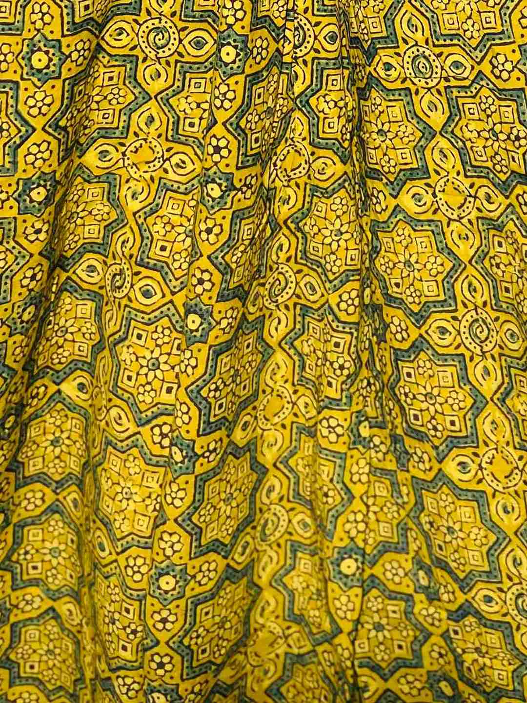 Ajrakh Whisper Wide-Leg Palazzo