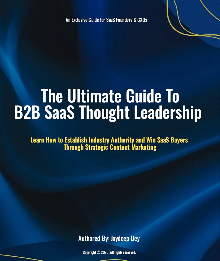 B2B SaaS Thought Leadership Guide