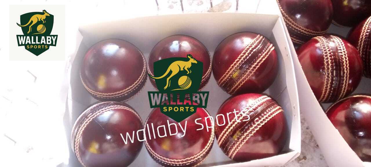 4pcs Handstitched Alum tanned Outdoor Cricket Ball