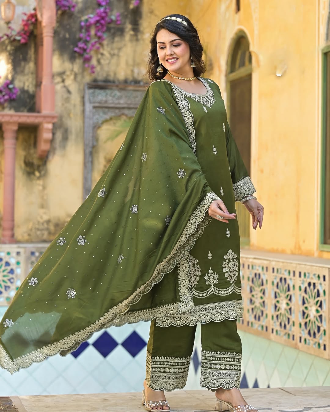 Celebrate the Radiance of Mehndi with Our Vibrant Collection