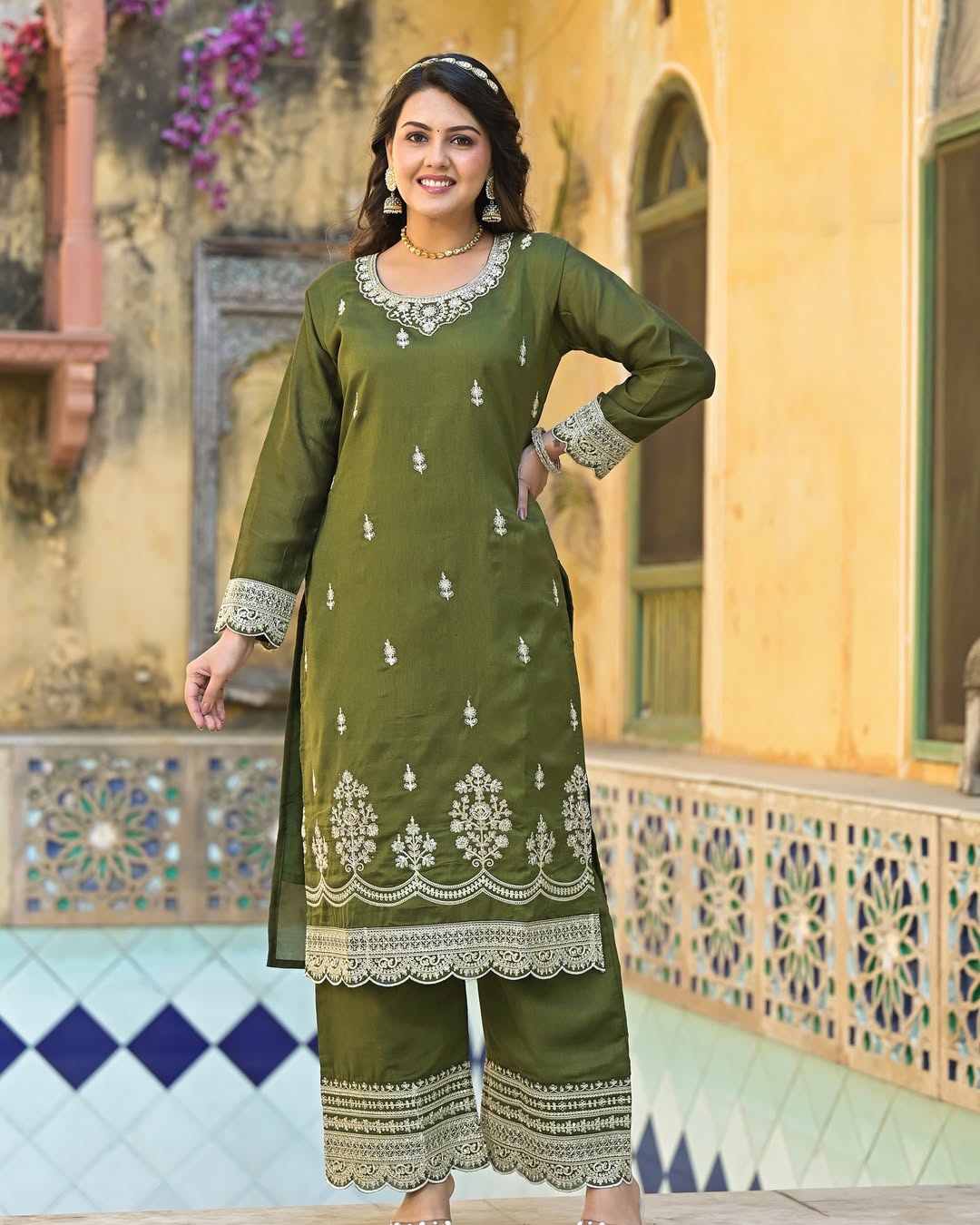 Celebrate the Radiance of Mehndi with Our Vibrant Collection