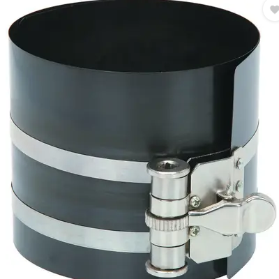 FIXKIT 4 inch Band Ratchet Installer Tool Car Engine Piston Rings Compressor 175mm Lever Tool  (16 cm)