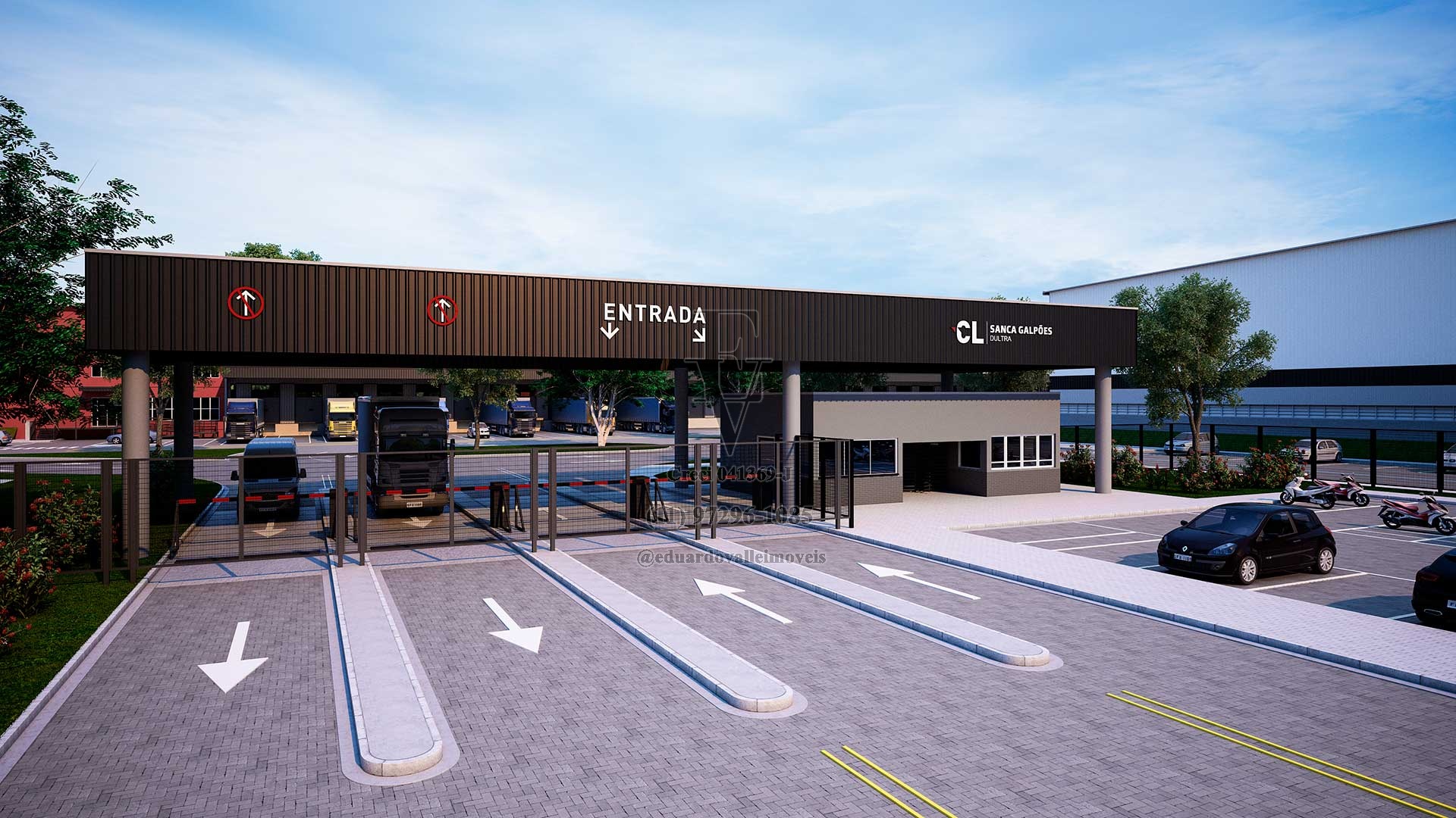 Galpão com 4.092 m² - Parque Novo Mundo