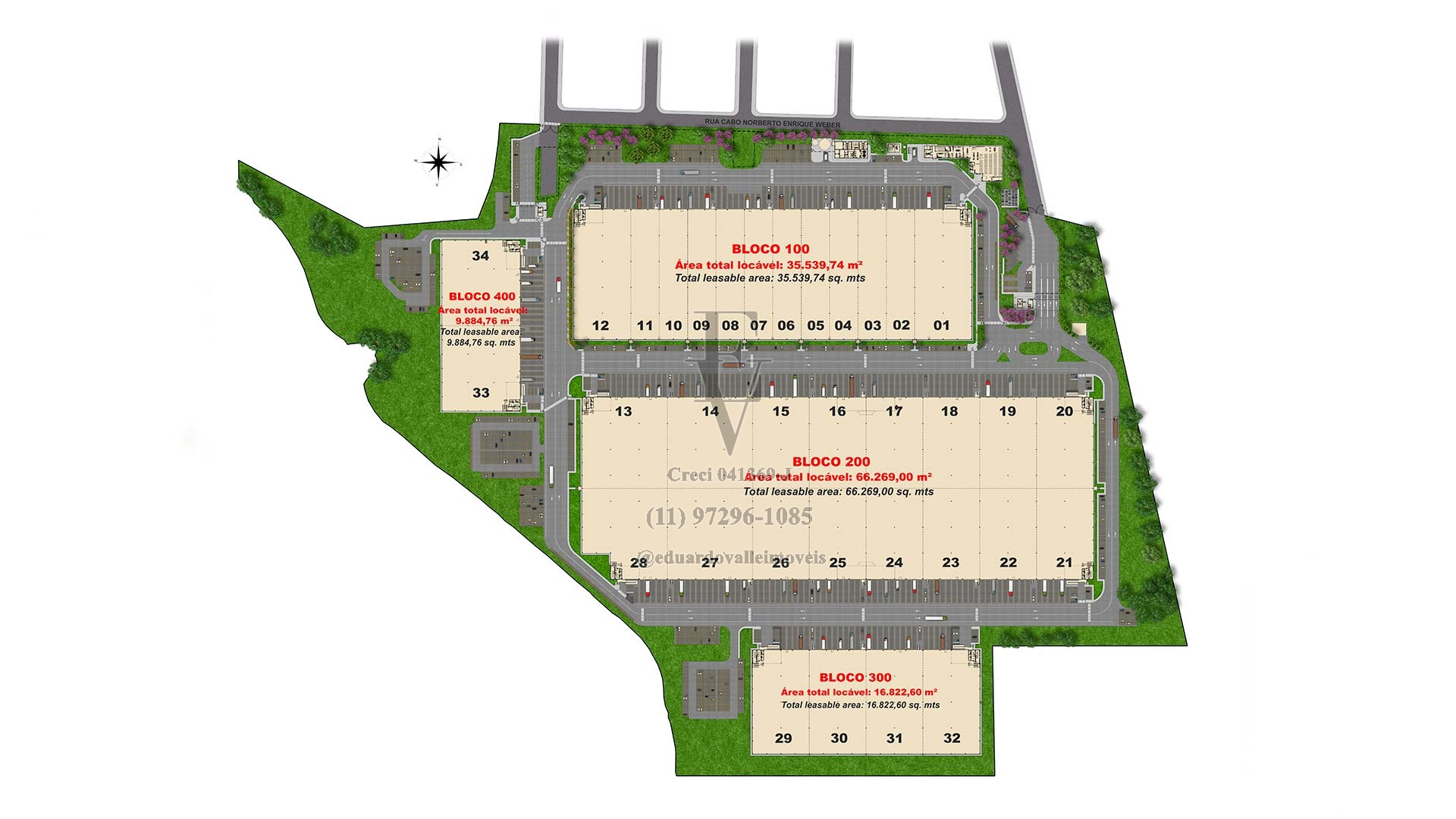 Galpão com 4.092 m² - Parque Novo Mundo