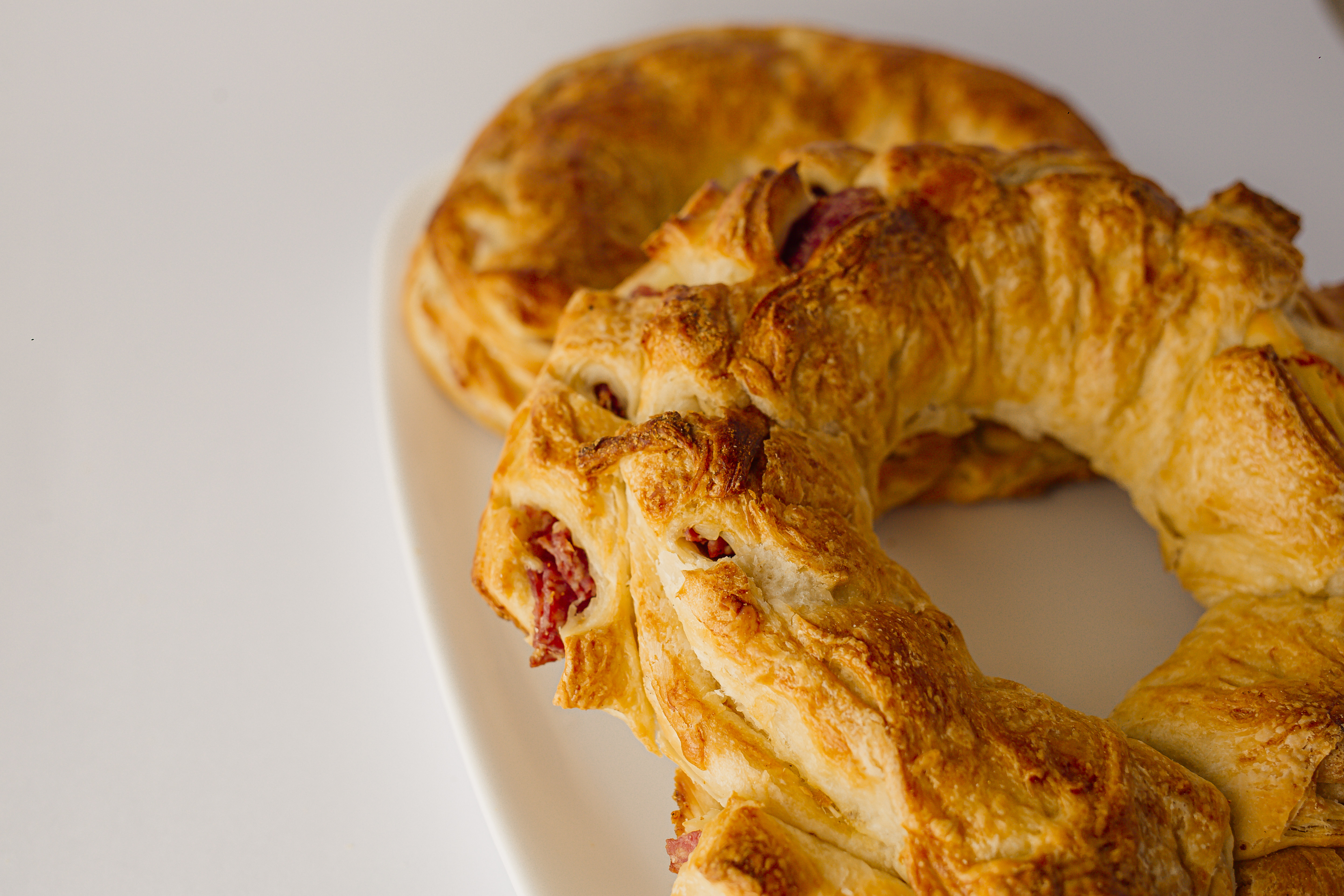 ROSCAS DE SALAME CON QUESO