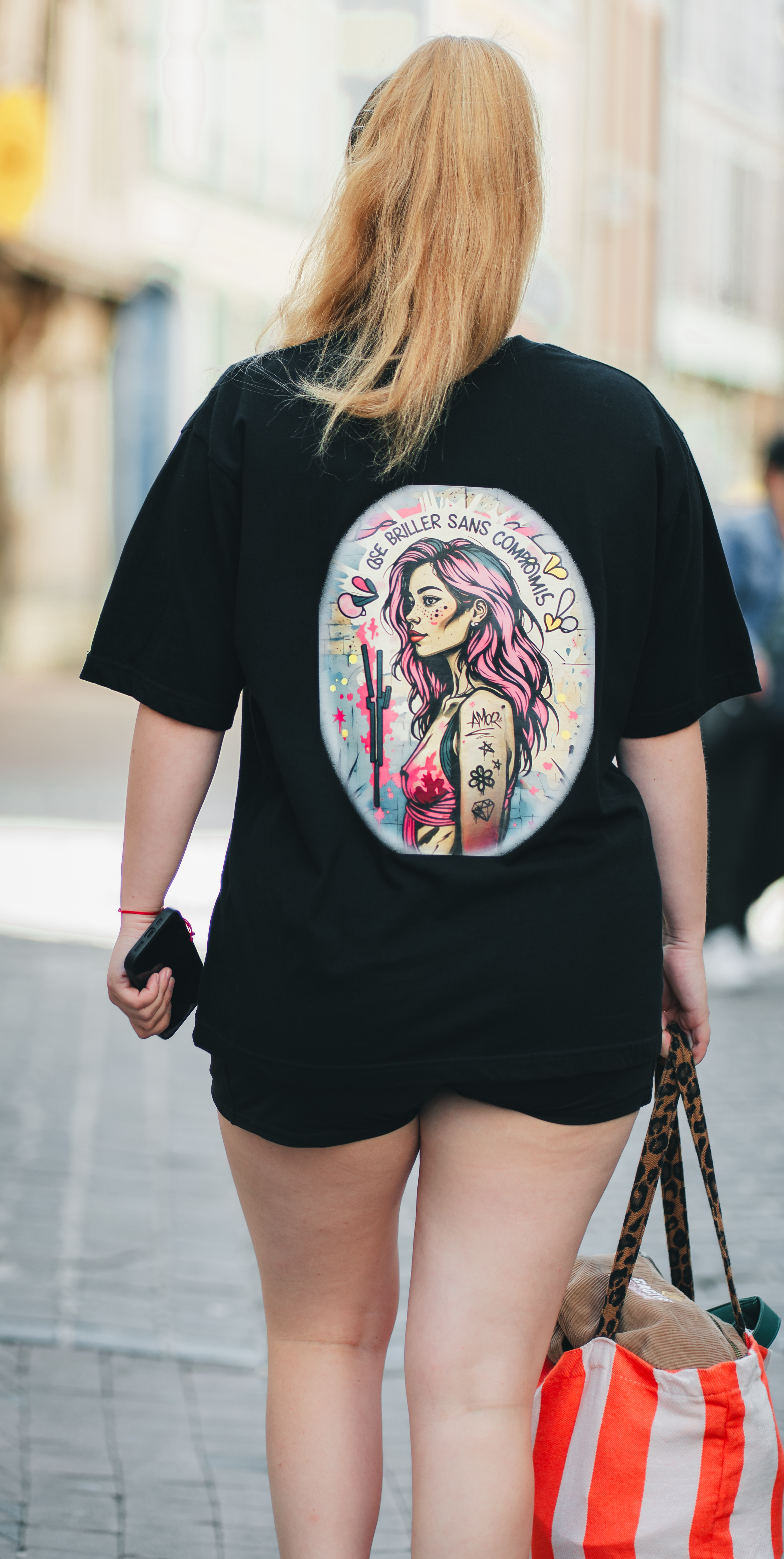 T-shirt 'Ose briller sans compromis'