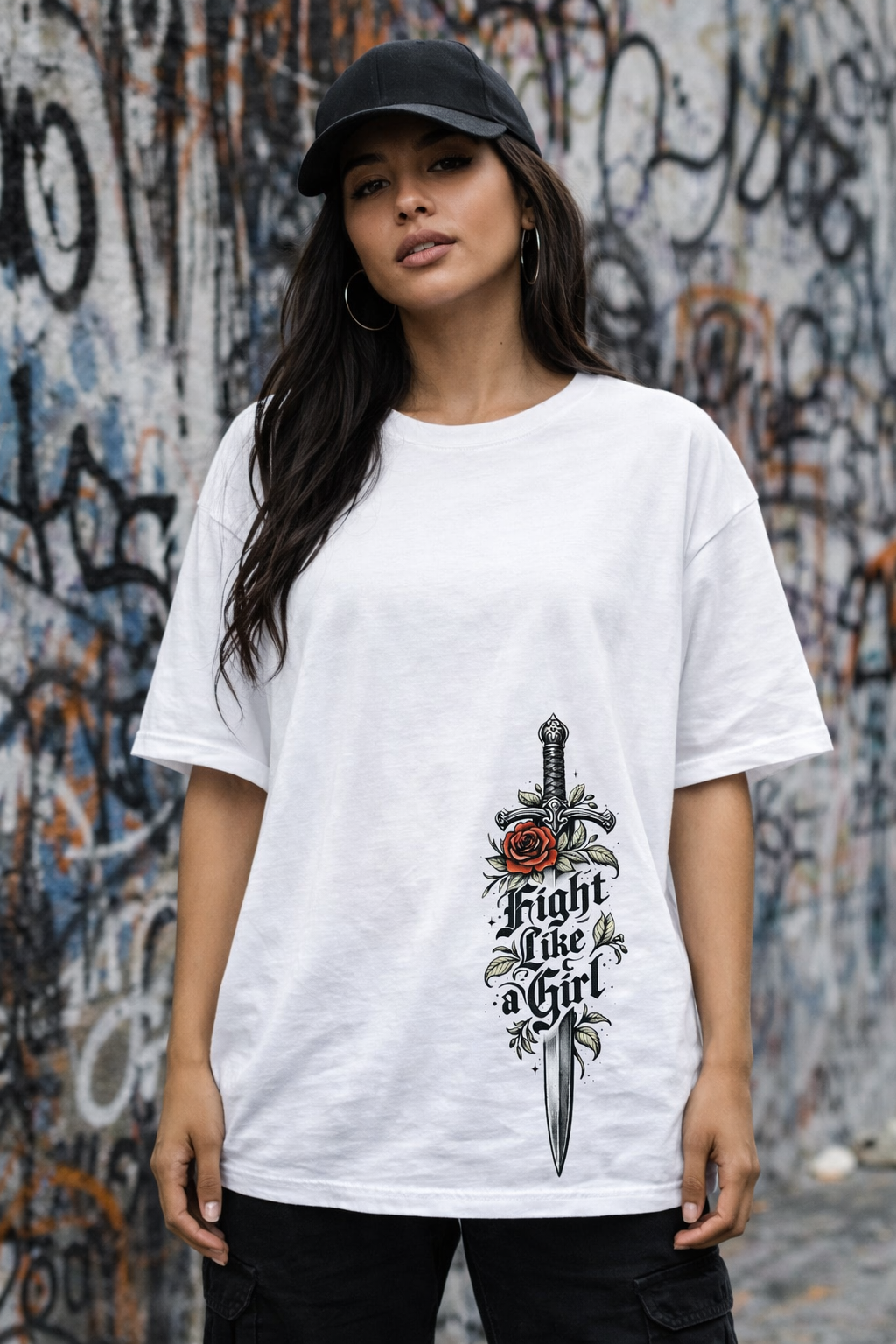 T-shirt 'Fight Like a Girl'