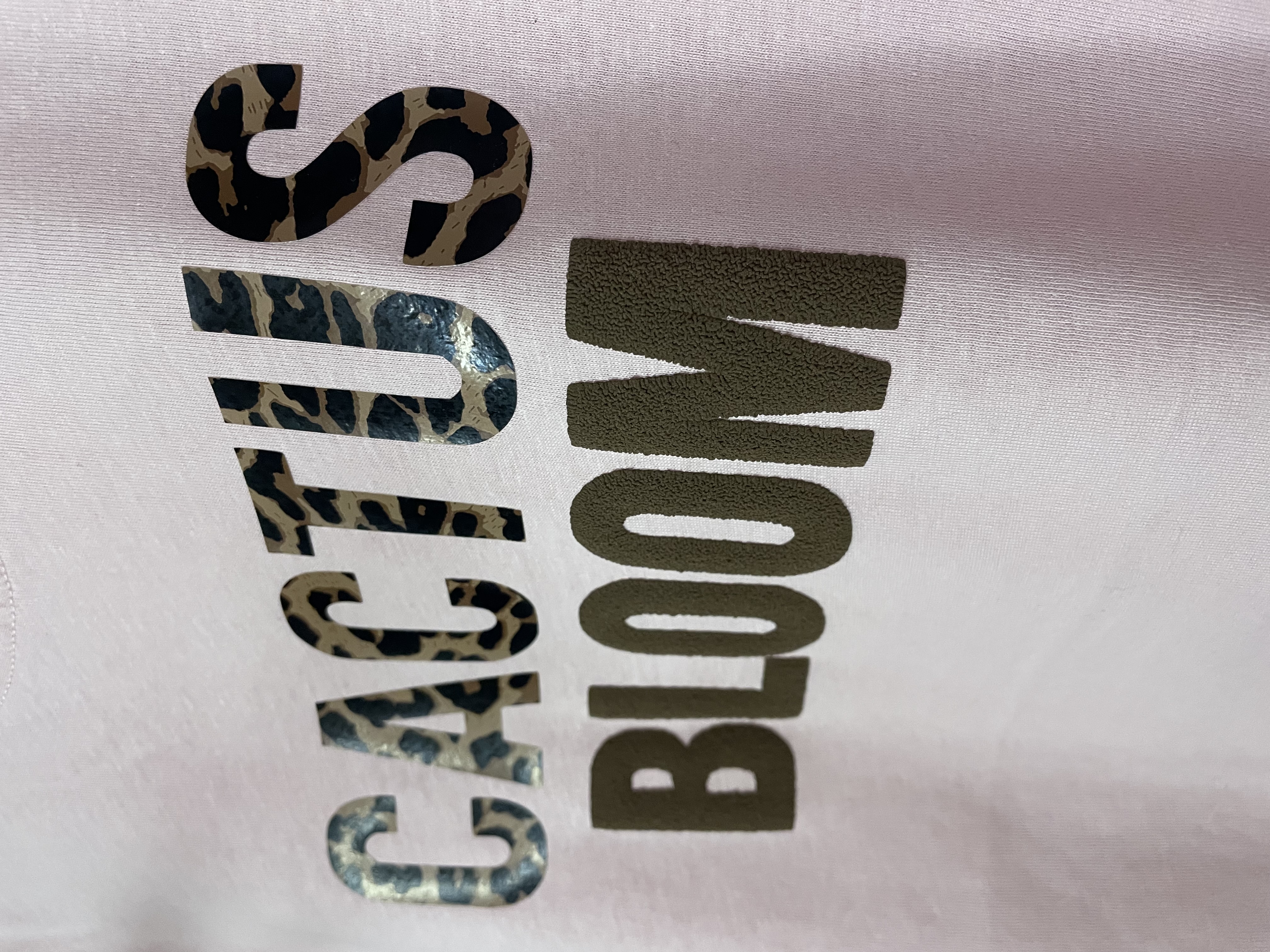 T-shirt 'Cactus Léopard'