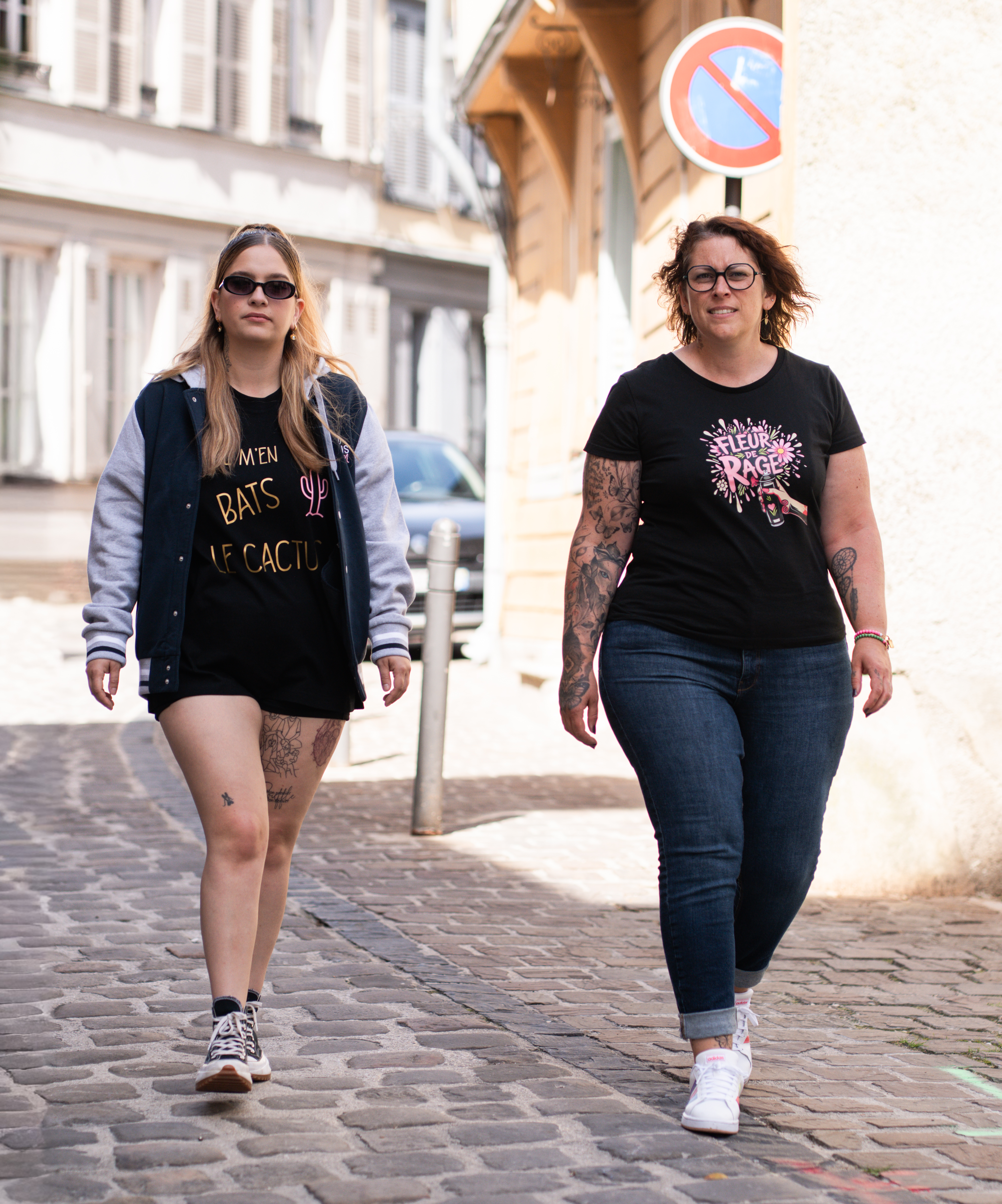 T-shirt 'Fleur de Rage'