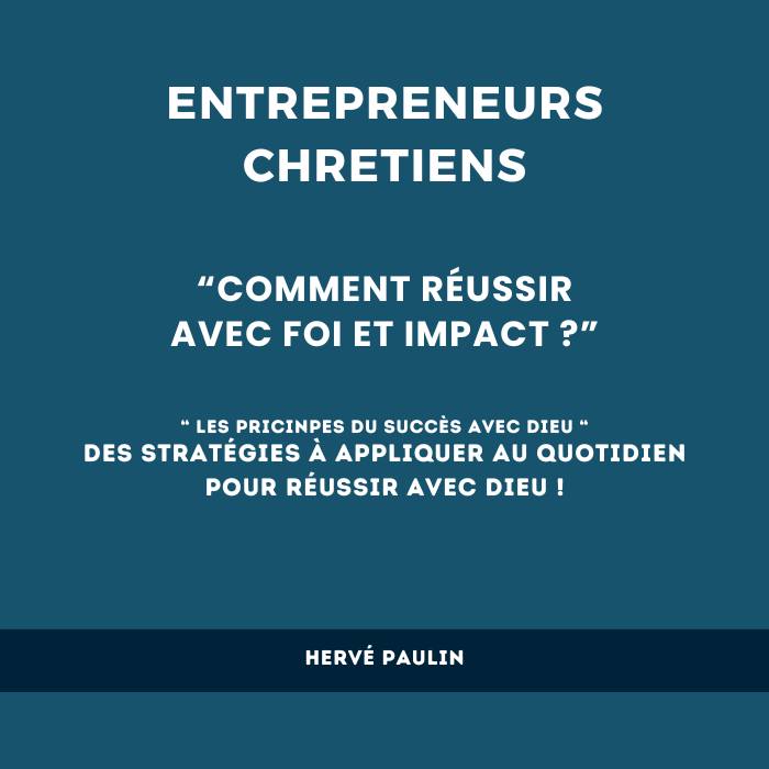 EBook Comment réussir avec Foi et impact ?