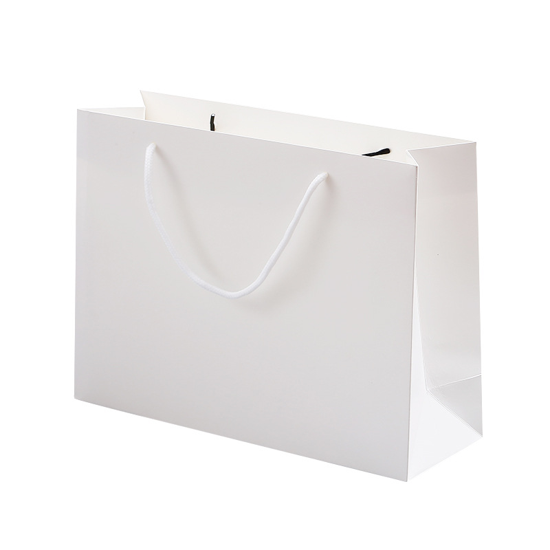 Paper bag wholesale handbag paper bag takeaway milk tea packaging bag clothing gift packaging bag printing logo