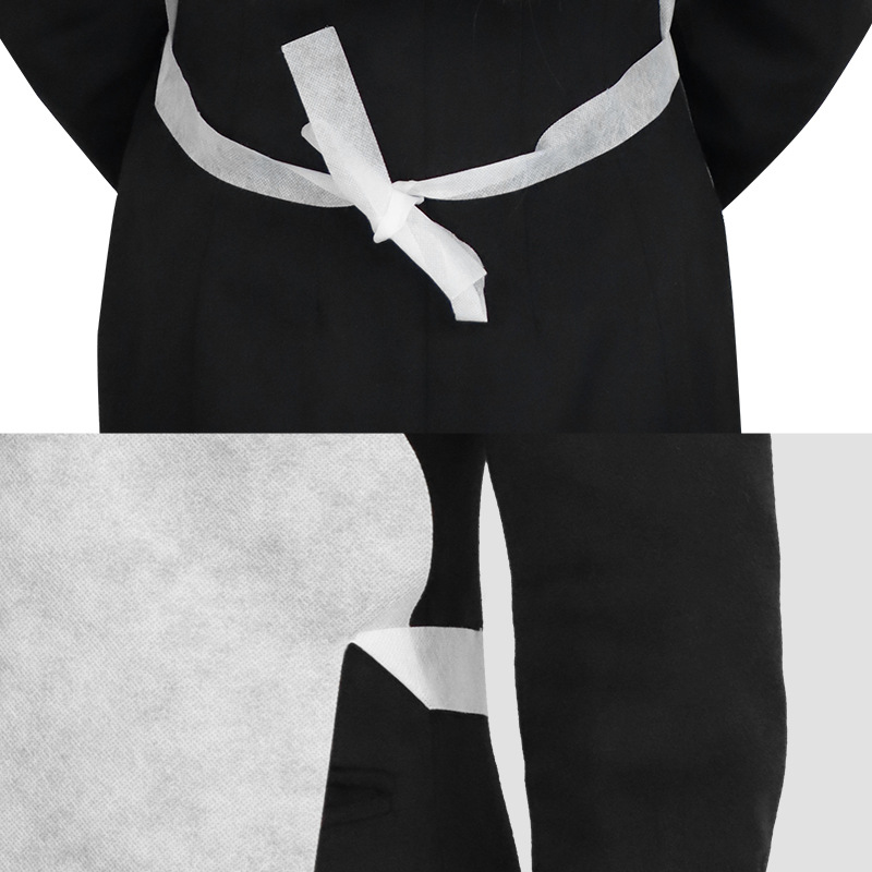 Disposable apron blank oil-proof hot pot string crayfish catering bib non-woven apron