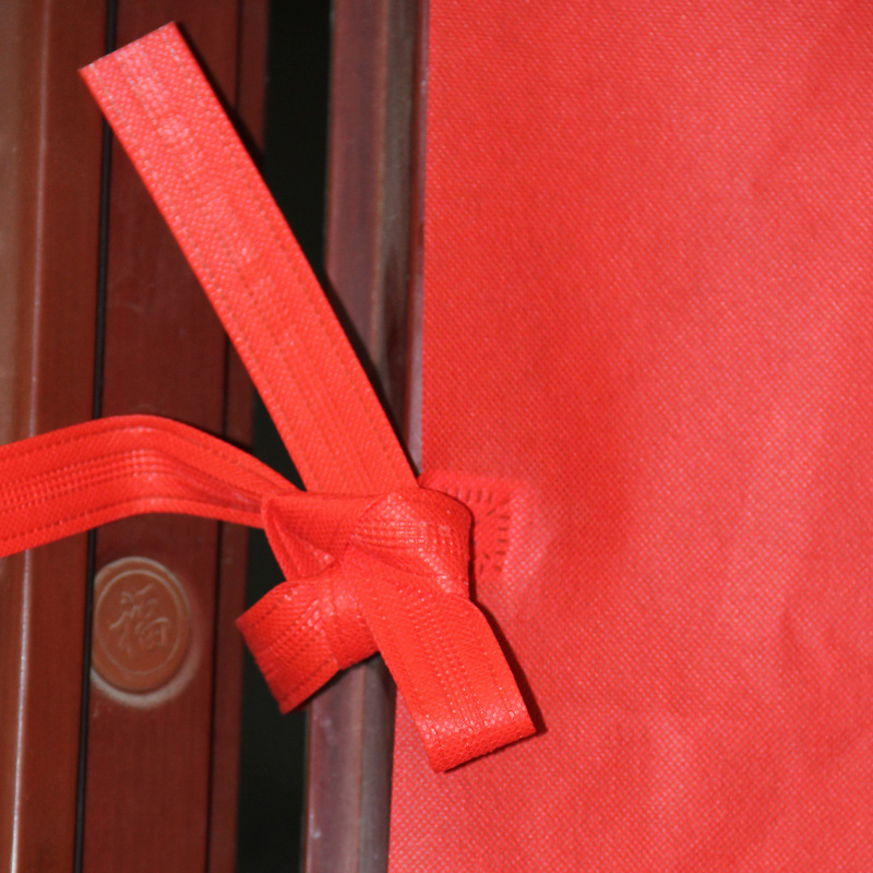 Non-woven door cover, customized anti-theft door cover, protective cover, mother-and-child handle, decoration door cover protection Film window cover wholesale