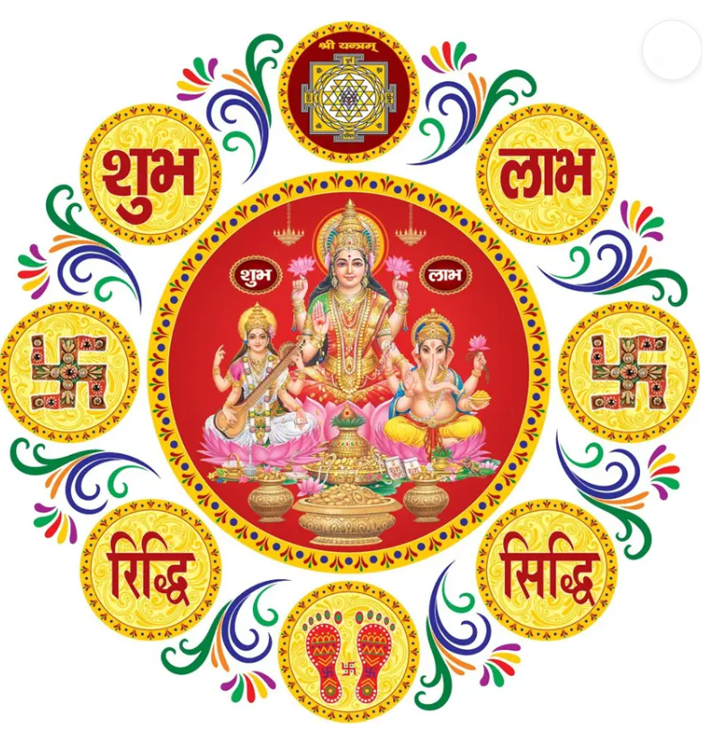 Traditional Hindu Wall Hanging