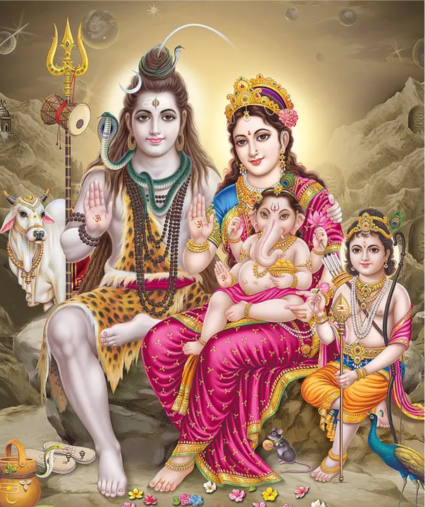Divine Family Poster