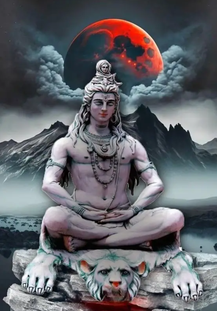 Shiva Sitting Statue