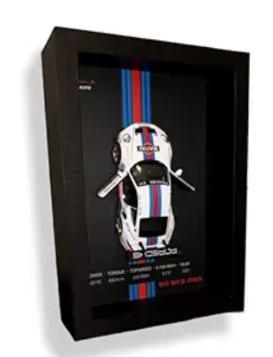 3D CAR FRAMES WITH DIECASAT MODEL-Porsche, BMW, Mercedez, Lambo, etc