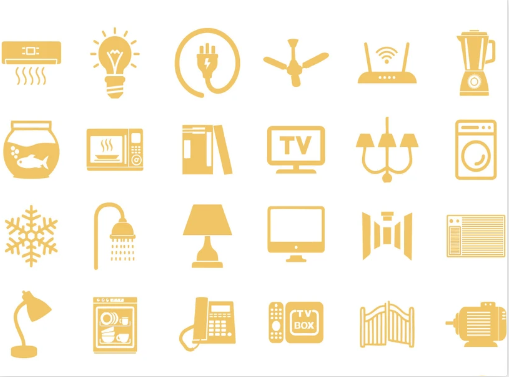Transparent Stickers for Room Switches