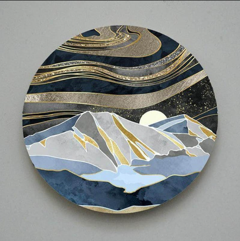 Painting Set of 3- Night Dream