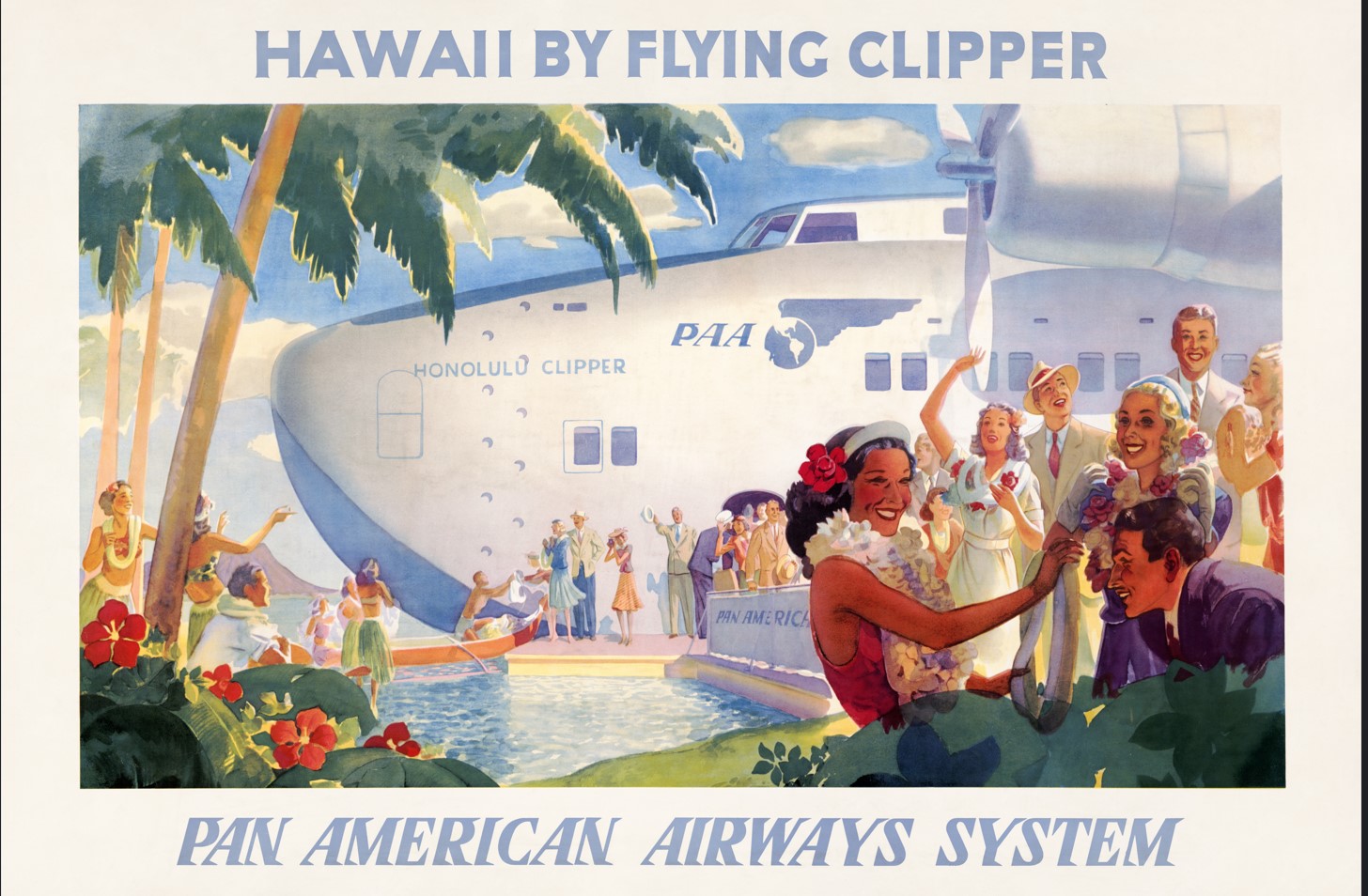 HAWAI BEACH POSTER