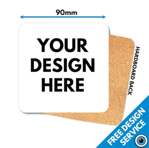 Premium Round Custom Design Beautiful Wooden Coasters, Diwali Gift, Fit for Tea Cups, Coffee Mugs and Glasses 4 8 12 (3.5X3.5 Inch) (Set of 6))