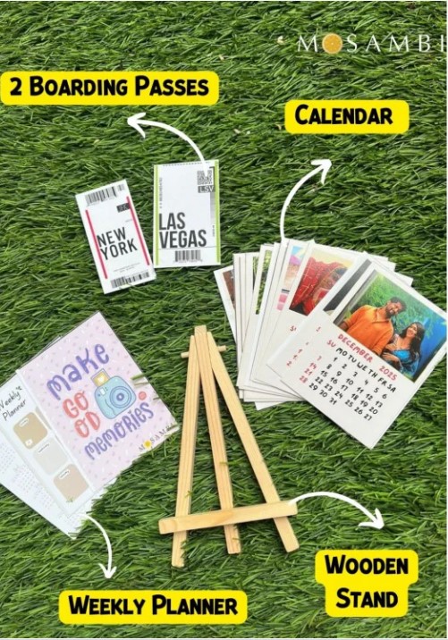 Buy Memory Calendar 2026 And Get 2 Boarding Pass Free