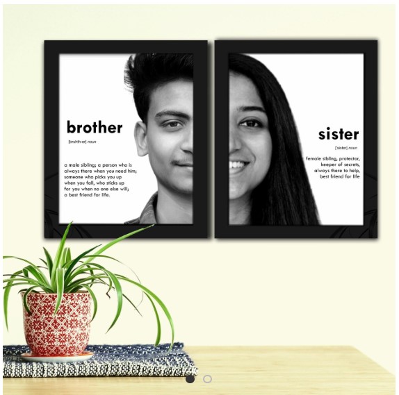 Soul Splits- Brother & Sister Photo frame